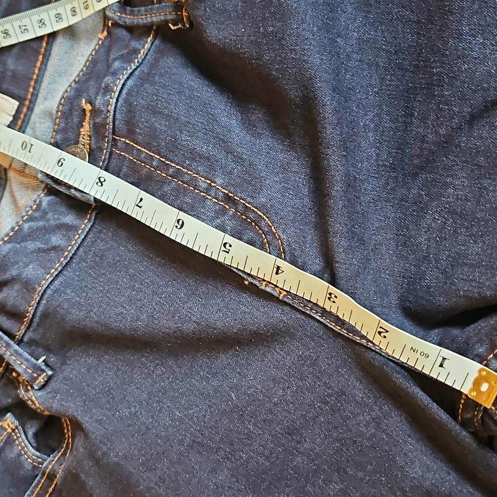 Banana Republic classic Blue Jeans bootcut button back pockets size EUC 14 / 32 - Picture 9 of 11